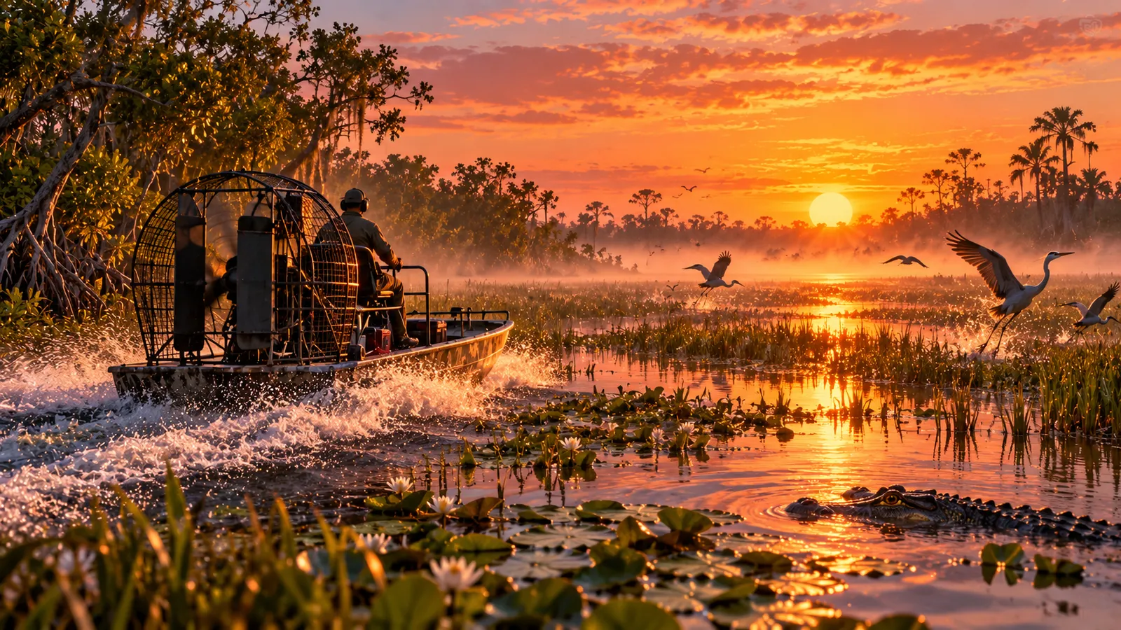 Grassrivers in GTA 6: fan illustration inspired by the Everglades